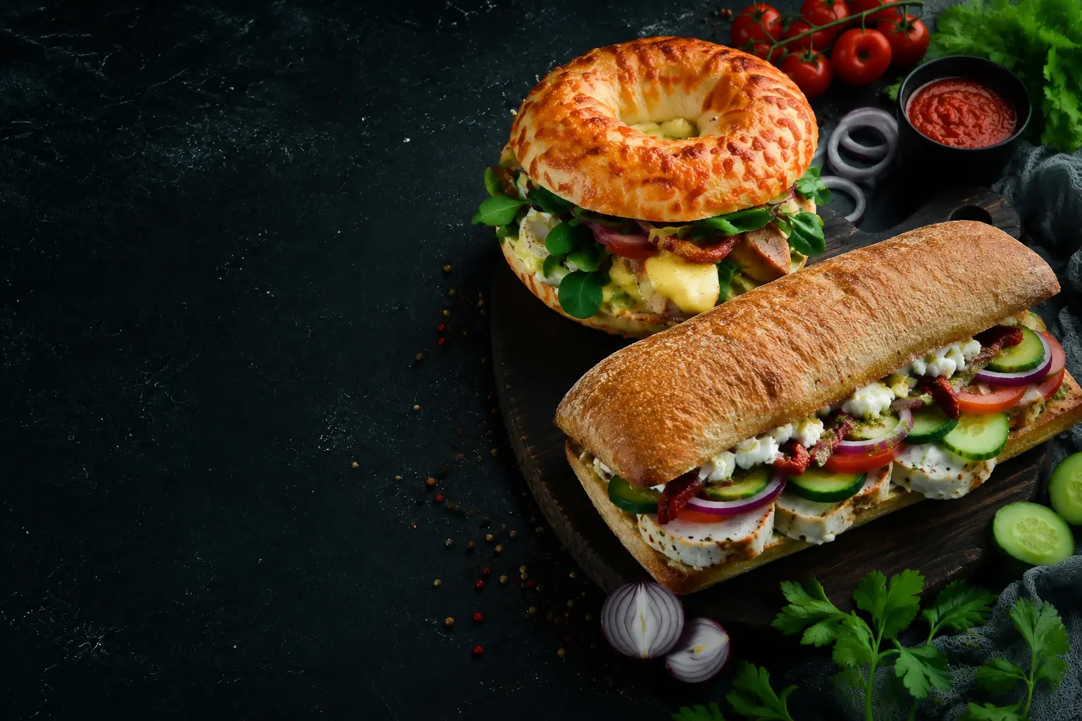 Sandwich Herning Frisklavede Sandwich & Bagels